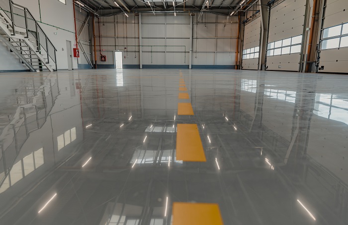 商業(yè)環(huán)氧地坪的標(biāo)志與標(biāo)線設(shè)計