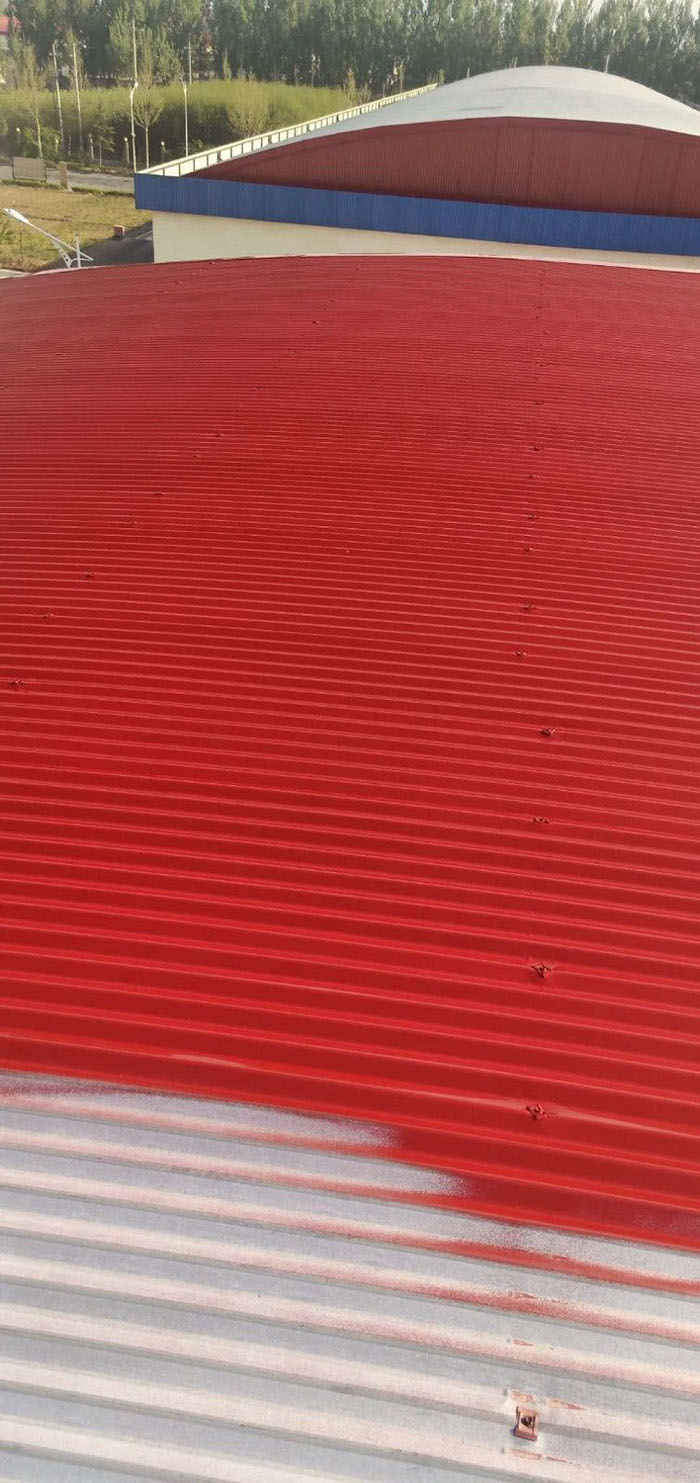 屋面彩鋼噴漆翻新防水嗎？