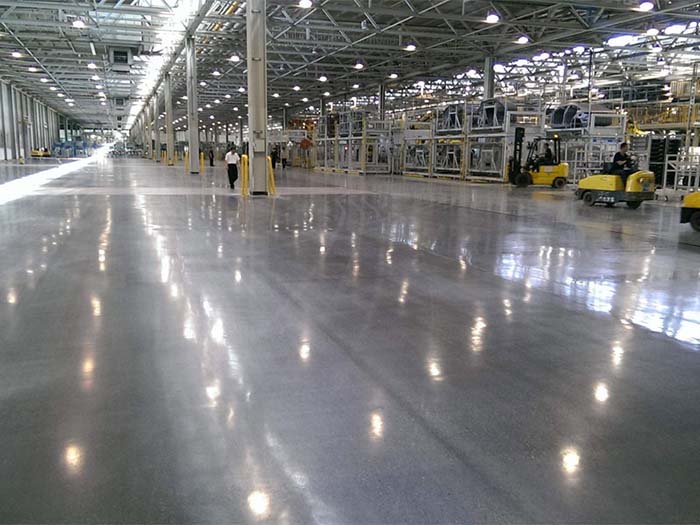 自流平環(huán)氧地坪多久能干？